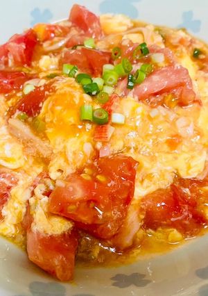 トマトのチャイニーズオムレツ-レシピのメイン写真