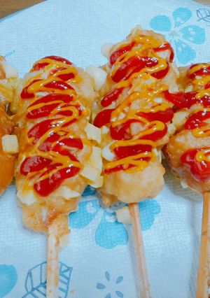 簡単！ポテトごろごろチーズハットグ-レシピのメイン写真