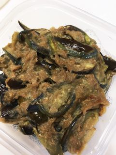 ナスとツナの味噌炒め-レシピのメイン写真