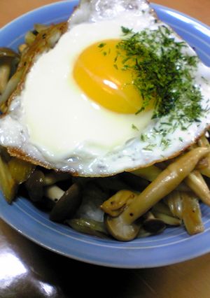 セロリ大好き☆セロリきのこ丼-レシピのメイン写真