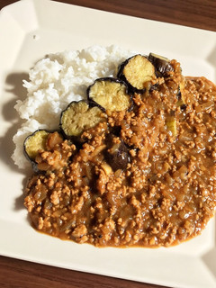 【カフェ飯】★茄子と挽肉のキーマカレー★-レシピのメイン写真