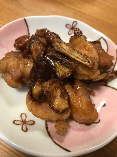 チキンとゴボウの甘辛炒め-レシピのメイン写真