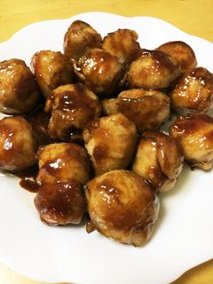 ボリュームアップ!簡単☆うずらの肉巻き♡-レシピのメイン写真