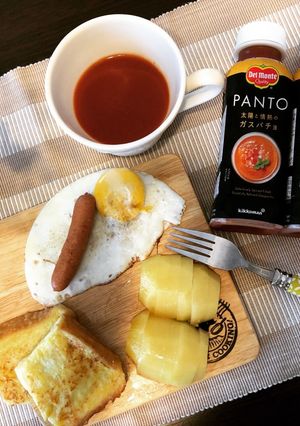 朝から栄養たっぷりフレンチトースト-レシピのメイン写真
