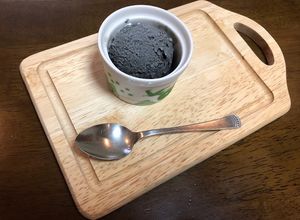 黒ごま好きのための濃厚黒ごまアイス！-レシピのメイン写真
