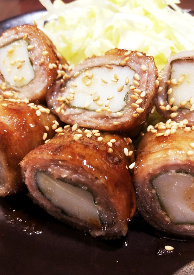 簡単！ラクうま！肉巻きかまぼこ-レシピのメイン写真