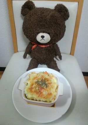 レトルトカレー野菜のっけライスグラタン-レシピのメイン写真