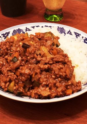 クマでもできる！簡単キーマカレー-レシピのメイン写真