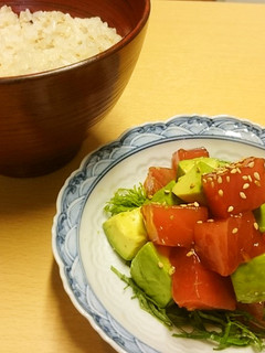 アボカド&まぐろのオレンジ漬け丼-レシピのメイン写真