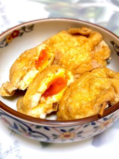 油揚げと卵で簡単♫巾着-レシピのメイン写真