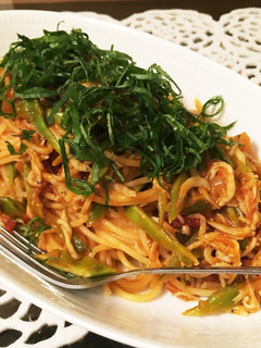 カゴメトマトパッツァでしらすパスタ-レシピのメイン写真
