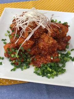 揚げない!グリルでヤンニョムチキン☆-レシピのメイン写真