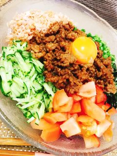 まぜそば風そうめん❥-レシピのメイン写真
