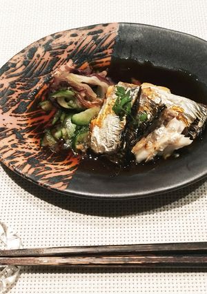 ☆タチウオの酢の物-レシピのメイン写真