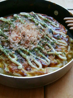 山のイカ玉 お好み焼き 《山ごはん》-レシピのメイン写真