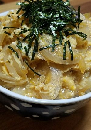 お手軽玉子丼-レシピのメイン写真