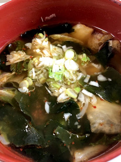 炒飯のお供に。ピリ辛中華スープ-レシピのメイン写真