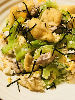 白ゴーヤーのチャンプルー●白出汁風味-レシピのメイン写真