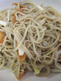 簡単B級・鶏油で作る鴨汁風の蕎麦焼き-レシピのメイン写真