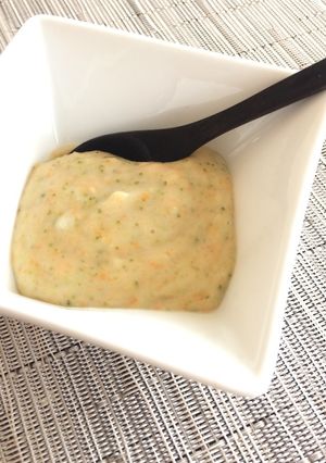 【離乳食】３色野菜のクリームシチュー-レシピのメイン写真