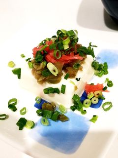 夏にピッタリ♪さっぱりザーサイ冷奴-レシピのメイン写真