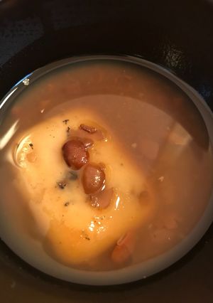 カンパンでおしるこ-レシピのメイン写真