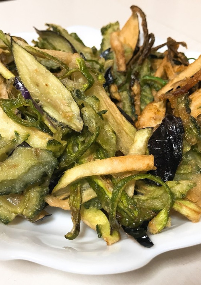 夏野菜のかき揚げ-レシピのメイン写真