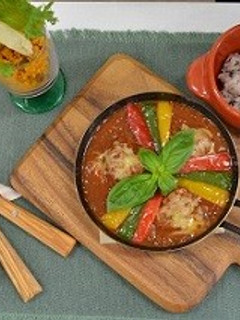 鶏もも肉のヘルシートマト煮-レシピのメイン写真