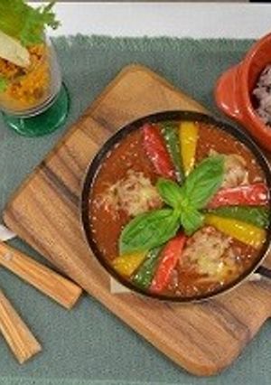 鶏もも肉のヘルシートマト煮-レシピのメイン写真