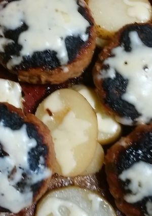 ハンバーグ-レシピのメイン写真