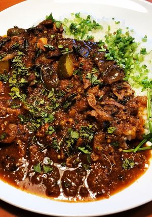 ラムとパクチーのスパイスカレー♪さわやか-レシピのメイン写真