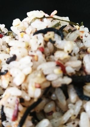 健康もっちりカリカリ梅モチ麦入り雑穀ご飯-レシピのメイン写真