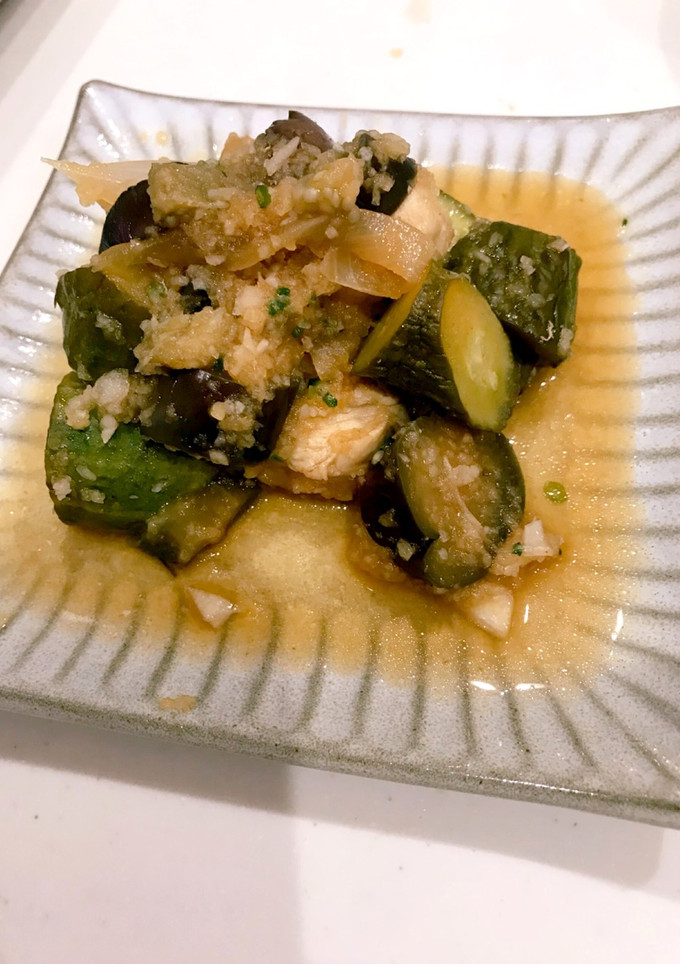 茄子 ササミ きゅうりのみぞれ煮-レシピのメイン写真