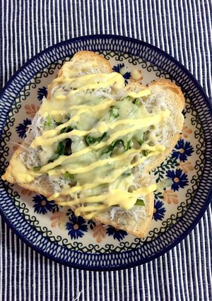 栄養たっぷり！しらすチーズトースト-レシピのメイン写真
