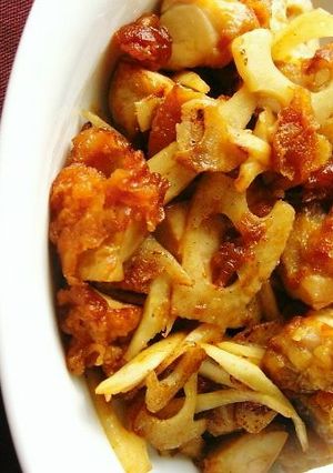 鶏からと根菜の炒め物-レシピのメイン写真