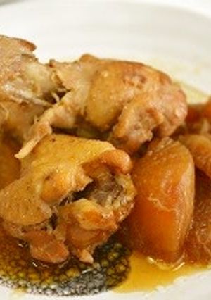 炊飯器で手羽元と大根の煮込み-レシピのメイン写真