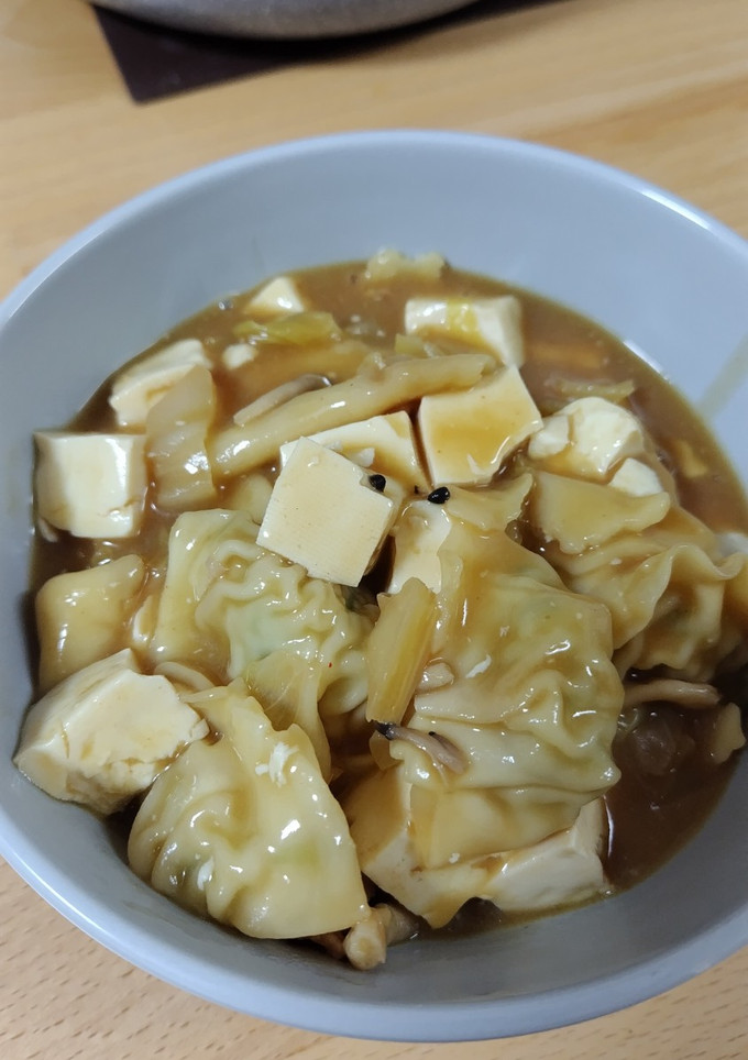 赤みそ使用！韓国風みそすいとん鍋-レシピのメイン写真