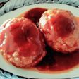 冷凍ハンバーグを使って煮込みハンバーグ