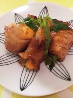 梨の豚肉巻き-レシピのメイン写真