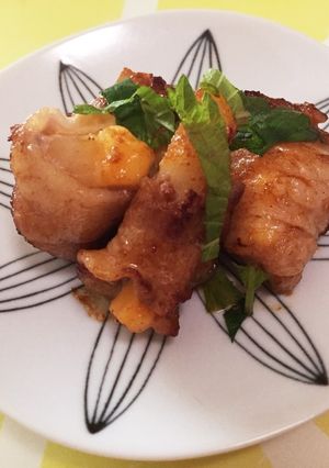 梨の豚肉巻き-レシピのメイン写真