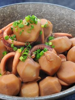 イカとサトイモの煮物-レシピのメイン写真