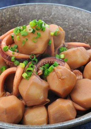 イカとサトイモの煮物-レシピのメイン写真