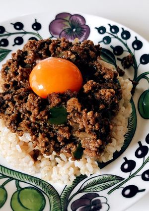 簡単☆茄子とひき肉のドライカレー-レシピのメイン写真