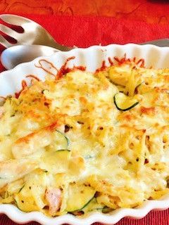ポテトとズッキーニのカレーマヨチーズ焼き-レシピのメイン写真