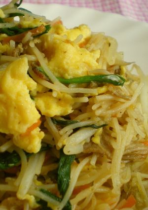 ◆野菜と卵のビーフン◆-レシピのメイン写真