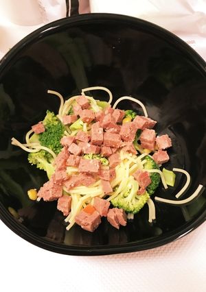 犬用 ブロッコリーとブッチのパスタ和え-レシピのメイン写真