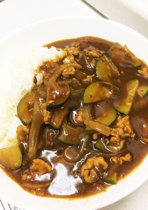 ズッキーニカレー-レシピのメイン写真