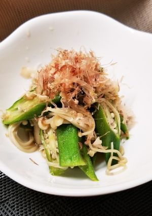 オクラとえのきの煮浸し-レシピのメイン写真