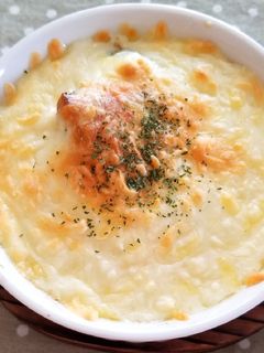 チキンとブロッコリー豆富クリームグラタン-レシピのメイン写真