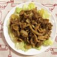 焼肉のたれで簡単!豚肉玉ねぎのカレー炒め